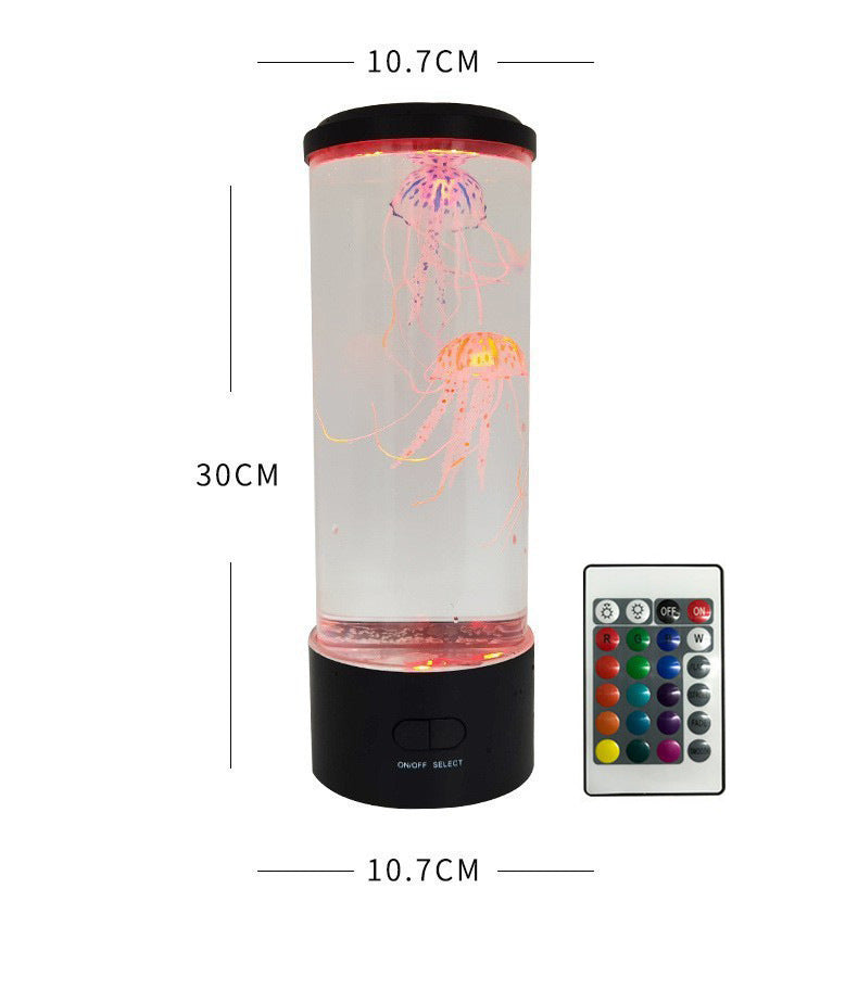 Jellyfish Mood Lamp — USB Colorful LED Night Light