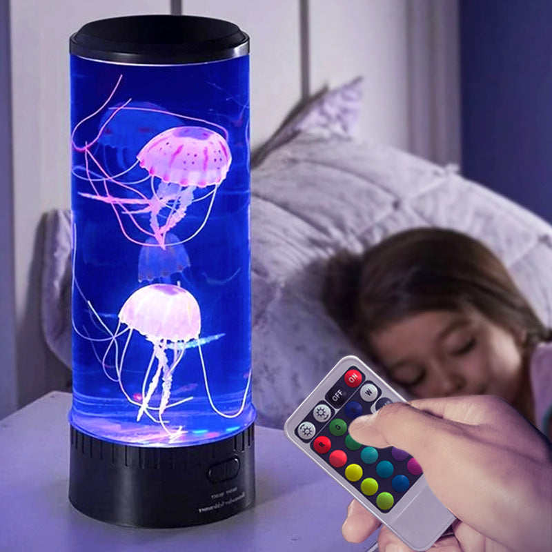 Jellyfish Mood Lamp — USB Colorful LED Night Light